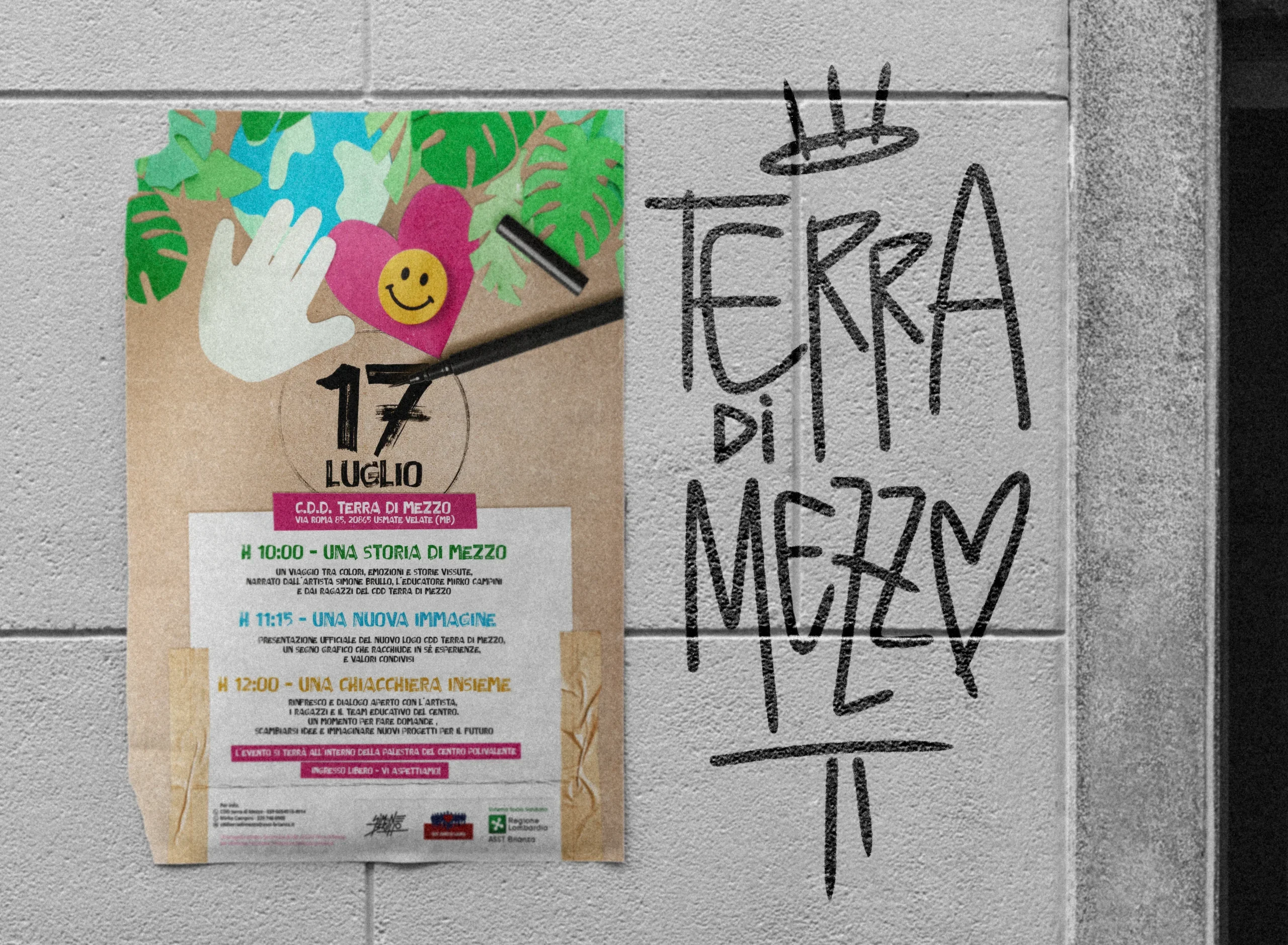 Evento di presentazione dell'identità visiva del CDD Terra di Mezzo